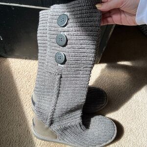 Ugg Australia Cardy Sweater Boots 8